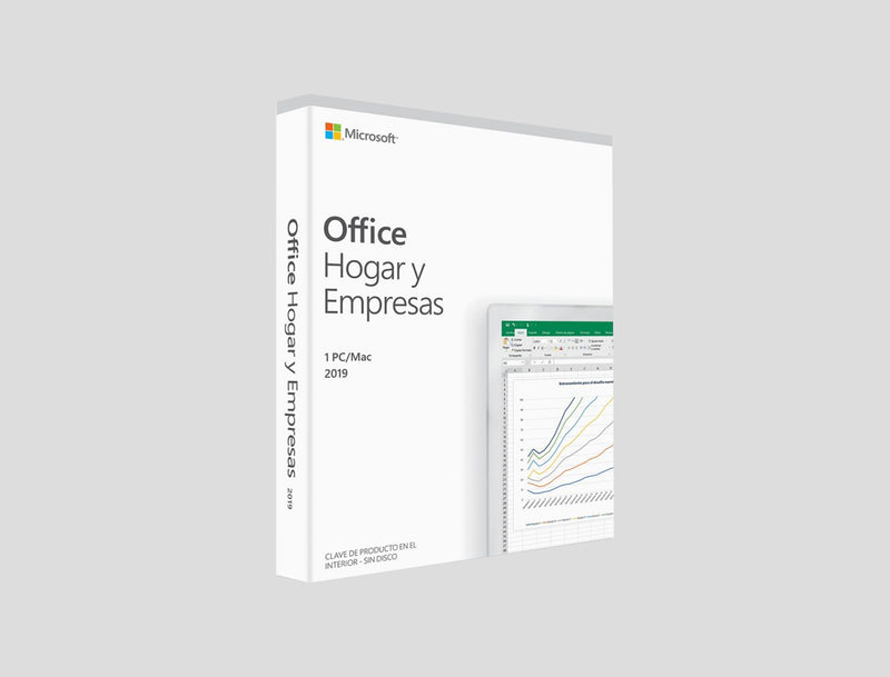 Microsoft Licencia Office Hogar y Empresas perpetua 1 PC Windows / Mac 2019