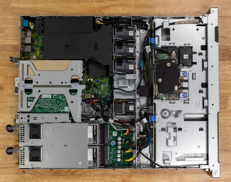 Servidor Dell PowerEdge R360 Intel Xeon E-2436 16GB RAM 960GB SSD PERC H755 iDRAC9 16G Básico Sin Sistema Operativo 1 año de Garantía