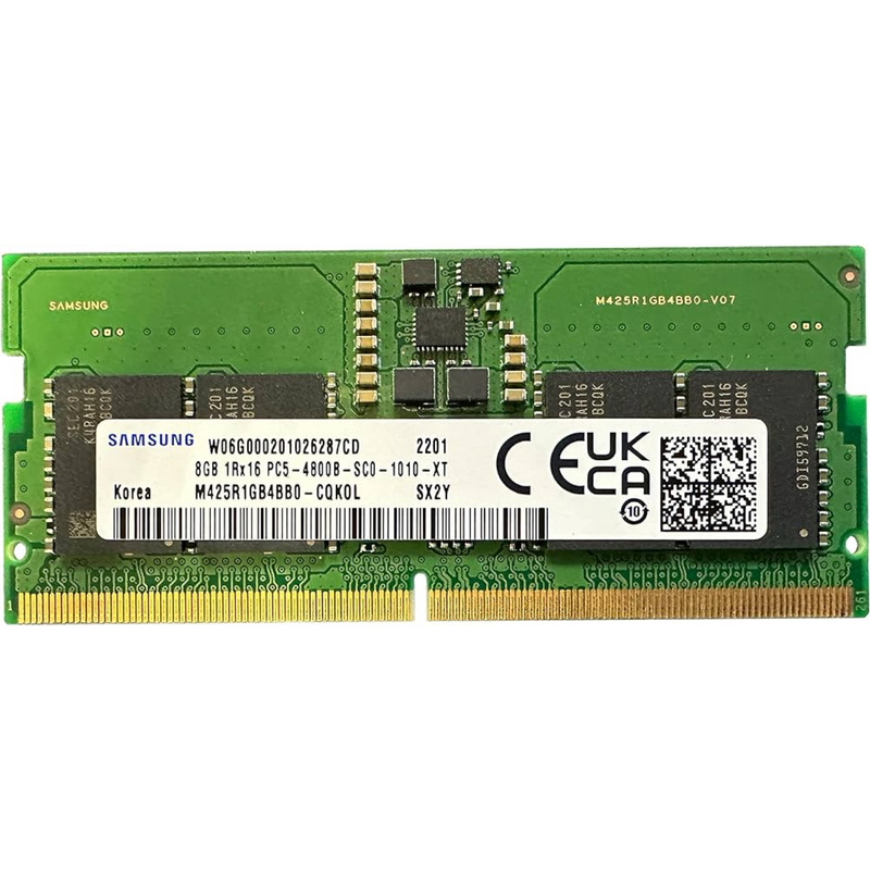 Samsung Memoria RAM 8GB DDR5 4800MHz sodimm para laptop