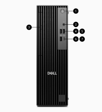 Dell Pro Slim QCS1250 SPA Intel Core i5-14500 vPro (14C/20T/1.9-5.0GHz/24M Caché) 8GB DDR5 RAM, 512GB M.2 NVMe SSD, Teclado y Mouse USB Dell Español, WiFi6 y Bluetooth, Windows 11 Pro