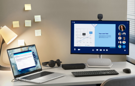 Dell Pro Silver 16in Intel® Core™ Ultra 5 235U VPro (12C/14T/1.6-4.9GHz/12M Caché), 16GB DDR5 RAM, 512GB SSD, Teclado retroiluminado Español, Windows 11 Pro, Color: Gris Plateado