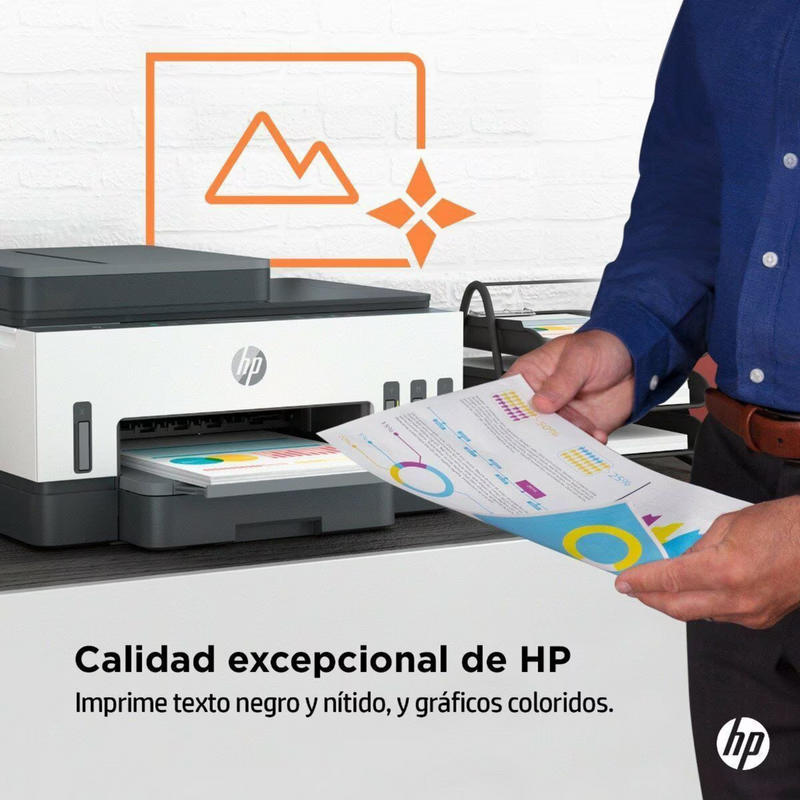 HP Smart Tank 790 Impresora AIO Inalámbrica / Copia, Escanea e Imprime/ ADF DUPLEX / 100/240V