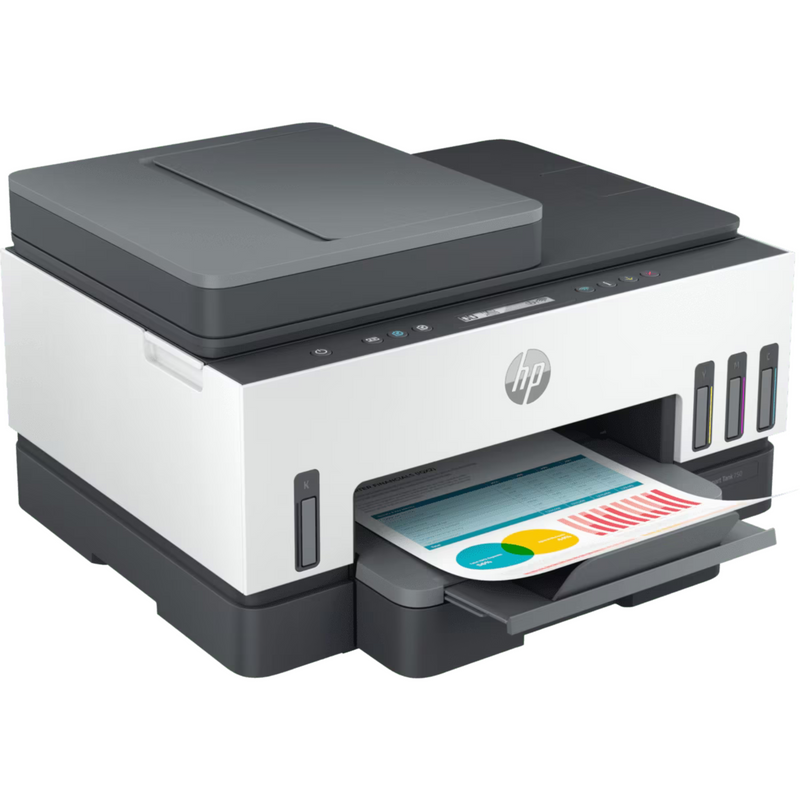 HP Smart Tank 750 Impresora AIO Inalámbrica / Copia, Escanea e Imprime/ ADF DUPLEX / 100/240V