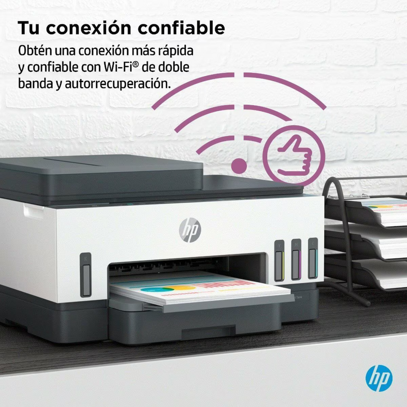 HP Smart Tank 790 Impresora AIO Inalámbrica / Copia, Escanea e Imprime/ ADF DUPLEX / 100/240V