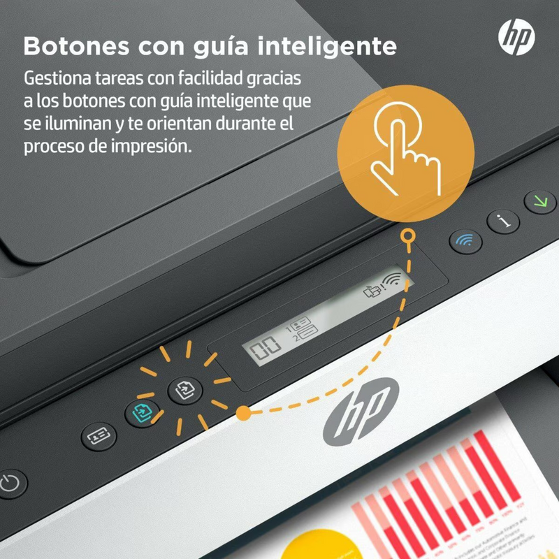 HP Smart Tank 790 Impresora AIO Inalámbrica / Copia, Escanea e Imprime/ ADF DUPLEX / 100/240V