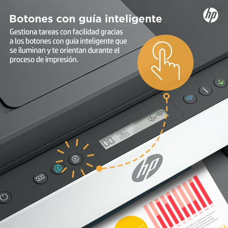 HP Smart Tank 750 Impresora AIO Inalámbrica / Copia, Escanea e Imprime/ ADF DUPLEX / 100/240V