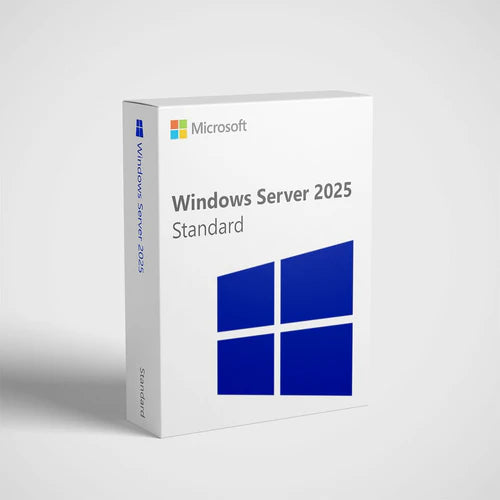 Microsoft Windows Server 2025 Estandar Standard Edition 16 Núcleos EN OEM DVD ROK