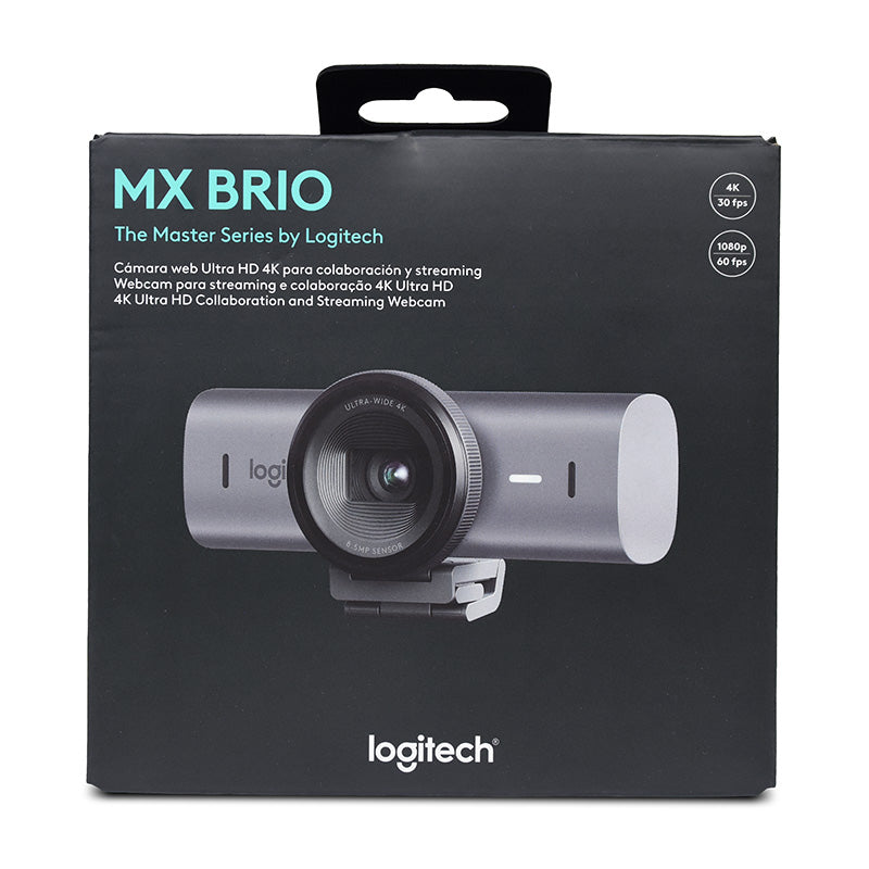 Logitech MX Brio 4K Webcam Color Grafito