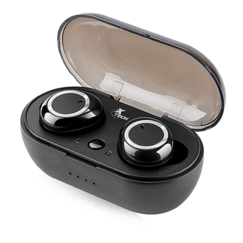 Xtech Audífonos inalámbricos Bluetooth XTH-700 en color negro