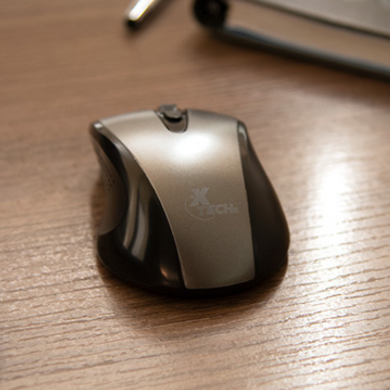 Xtech Mouse inalámbrico con dongle USB 2.4GHz 4 botones 1600dpi XTM-315
