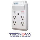 APC P4GC Protector de voltaje con temporizador 4 tomas Pantalla LCD 1080 Joules