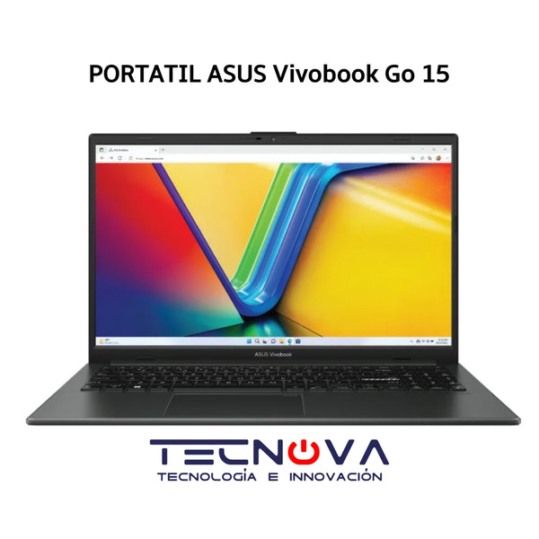 PORTATIL ASUS Vivobook Go 15"| PROCESADOR AMD RYZEN 5 | 8GB RAM | 512GB SSD| WINDOWS 11