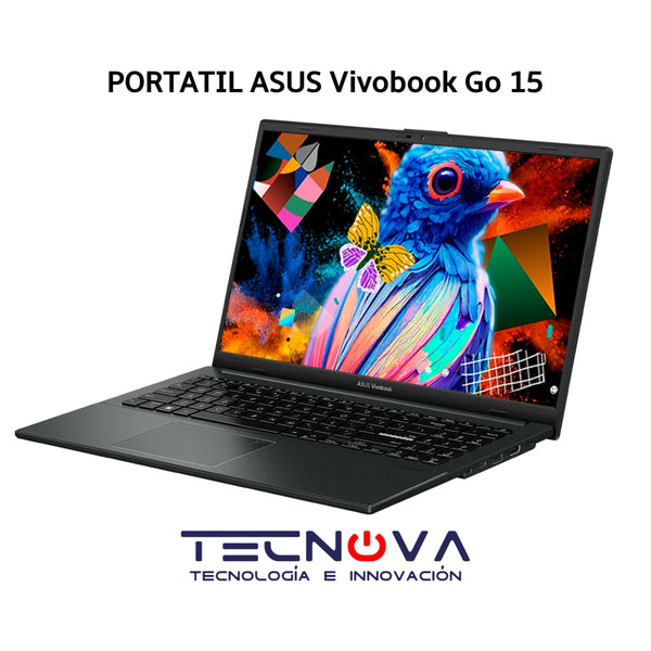 PORTATIL ASUS Vivobook Go 15"| Intel® Core™ i3-N305 | 8GB RAM | 512GB SSD| WINDOWS 11