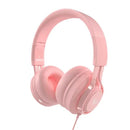 Auriculares Infantiles Xtech Cutie XTH-355 | Color Rosa | Cableados | Con micrófono | Limitador de volumen para proteger la audición de los niños | Ideal para educación