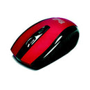 Klipx KMW-340RD Mouse inalámbrico Klever 6 botones con Nano dongle USB 2.4GHz Color: Rojo