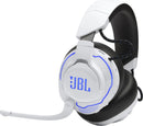 JBL Quantum 100 Auriculares Gaming Play Station Headphones White Color Blanco con Azul Cableado conector 3.5mm Stereo