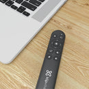 Klipx KPP-003 Presentador inalámbrico con puntero láser y dongle USB 2.4GHz