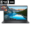 Dell Inspiron 3535 AMD Ryzen™ 3 7320U 8GB RAM 512GB SSD Windows 11 Home Color Negro
