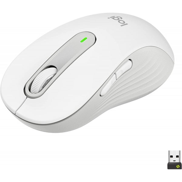 Logitech Signature M650 Mouse inalámbrico con nano dongle USB 2.4GHz