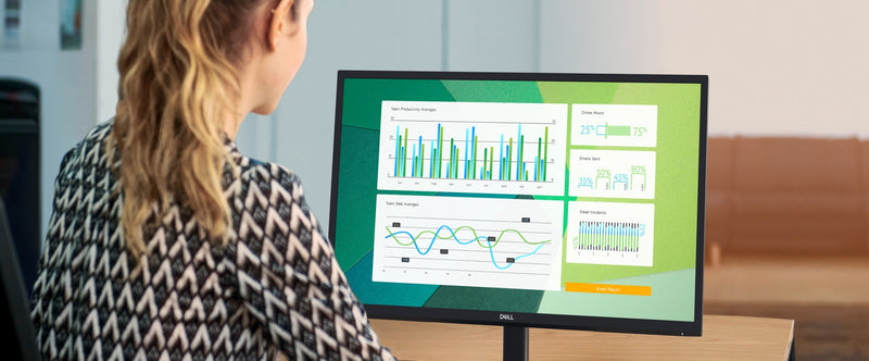 Dell Monitor 27 E2723H 27" FHD 1920x1080 VGA DisplayPort 3 años de Garantía