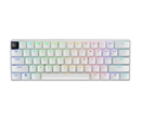 Teclado Gamer Logitech PRO X60 | Color Blanco | Switch táctil | Diseño TKL (sin teclado numérico) | RGB | Ideal para gaming competitivo | Alta durabilidad