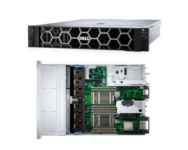 Servidor Dell PowerEdge R760XS Intel® Xeon® Silver 4514Y 64GB RAM 2x2TB HDD iDRAC9 15G Enterprise 3 años de Garantía Misión Crítica 4H