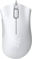 Mouse Gamer Razer DeathAdder Essential | Edición Blanco NASA | Diseño ergonómico | Sensor óptico 6400 dpi | Cableado USB | Edición especial limitada