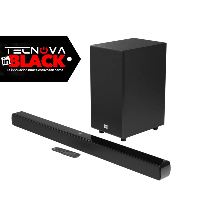JBL Cinema SB190 Barra de sonido con subwoofer Sound bar 2.1 Wireless sub  380 Watts Bluetooth HDMI Color Negro