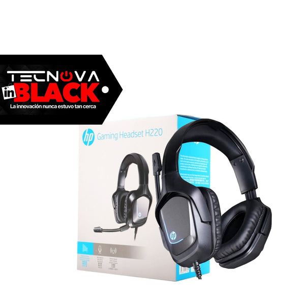 HP H220 Auricular audífonos gaming headset. 1 año de garantía