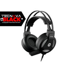 HP H100 Auriculares headset audífonos estéreo gaming 3.5mm con control de volumen.
