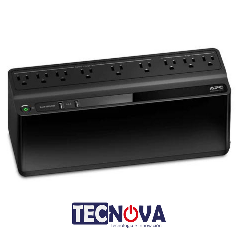 APC BE850M2-LM Batería UPS BACK-UPS 850VA 450W con puertos USB