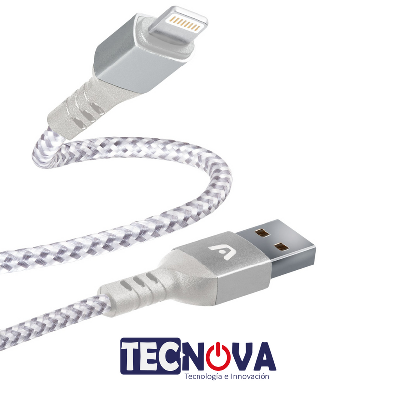 Cable Argom lightning a usb 2.0 macho 6ft
