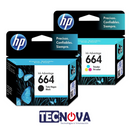 Cartucho de tinta HP 664