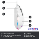 Mouse Logitech G203 LIGHTSYNC Gaming